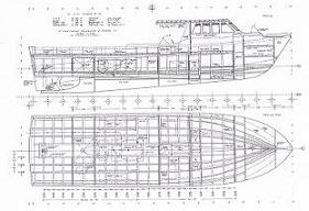 Longitudinal construction and framing for MV Nimble II